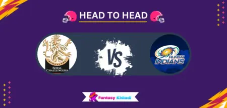 BLR vs MUM Head to Head Record in IPL - RCB vs MI Stats, Venue Records & Top Performers