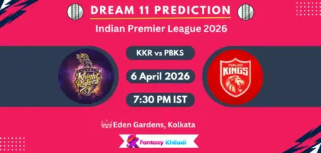 KKR vs PBKS Dream11 Prediction Today Match 12, Player Stats, Playing XI, Captain & Vice-Captain Choices – IPL 2026 KKR vs PBKS Dream11 Prediction Today Match 12, Player Stats, Playing XI, Captain & Vice-Captain Choices – IPL 2026