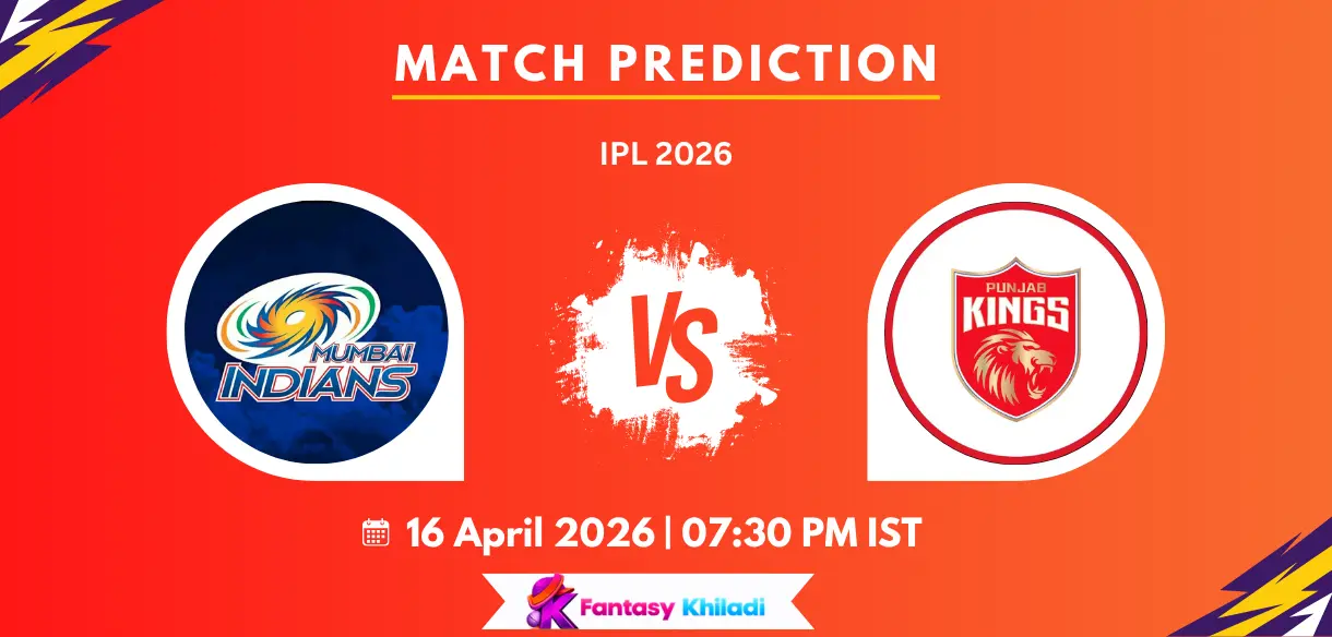 MUM vs PUN Match Prediction: Who Will Win Today’s IPL 2026 Match Between Mumbai Indians and Punjab Kings?