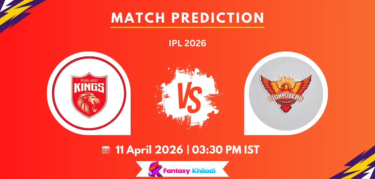 PUN vs HYD Match Prediction: Who Will Win Today’s IPL 2026 Match Between Punjab Kings and Sunrisers Hyderabad?