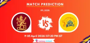 BLR vs CHE Match Predicition: Playing XI, Head to Head Match 11 IPL 2026
