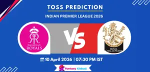 RR vs RCB Toss Prediction Today Match 16, IPL 2026 - Who will Win Today Toss?