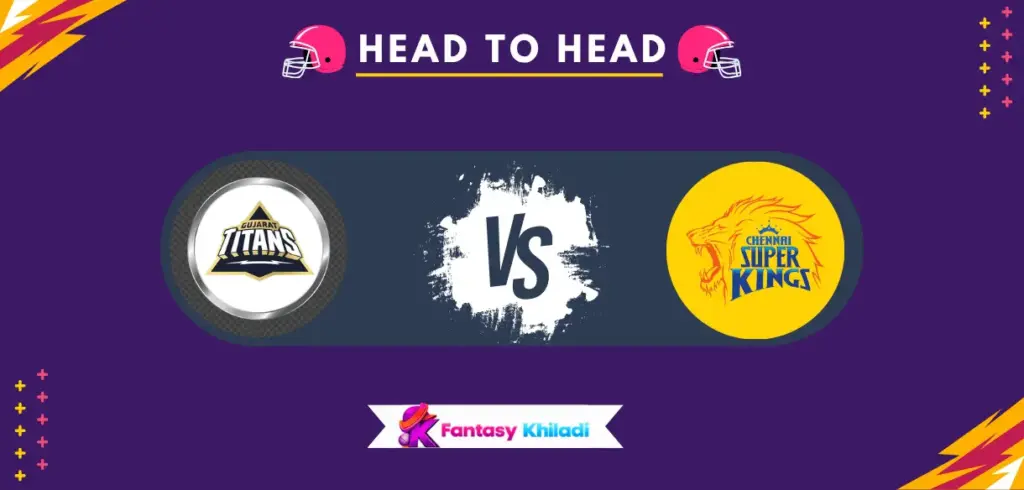 GUJ vs CHE Head to Head Record in IPL – GT vs CSK Stats, Runs & Wickets GUJ vs CHE Head to Head Record in IPL - GT vs CSK Stats, Runs & Wickets