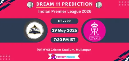 GT vs RR Dream11 Prediction Today Qualifier 2, Fantasy Cricket Tips, Playing XI, Captain & Vice-Captain Choices – IPL 2026