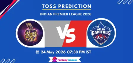 KKR vs DC Toss Prediction Today Match 70, IPL 2026 - Who will win today toss?