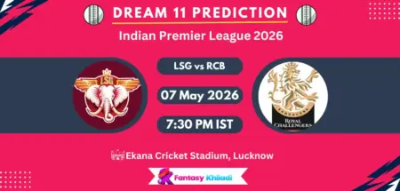 LSG vs RCB Dream11 Prediction Today Match 50, Player Stats, Playing XI, Captain & Vice-Captain Choices – IPL 2026