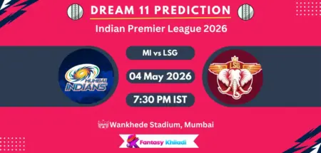 MI vs LSG Dream11 Prediction Today Match 47, Player Stats, Playing XI, Captain & Vice-Captain Choices – IPL 2026