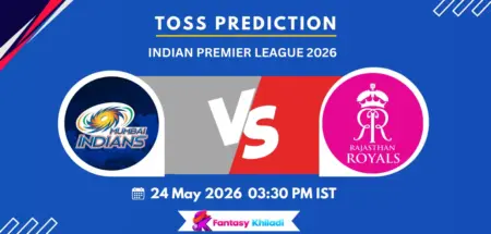 MI vs RR Toss Prediction Today Match 69, IPL 2026- Who will win today toss?