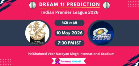 RCB vs MI Dream11 Prediction Today Match 54, Player Stats, Playing XI, Captain & Vice-Captain Choices – IPL 2026