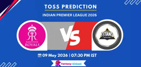RR vs GT Toss Prediction Today Match 52, IPL 2026- Who will win today toss?