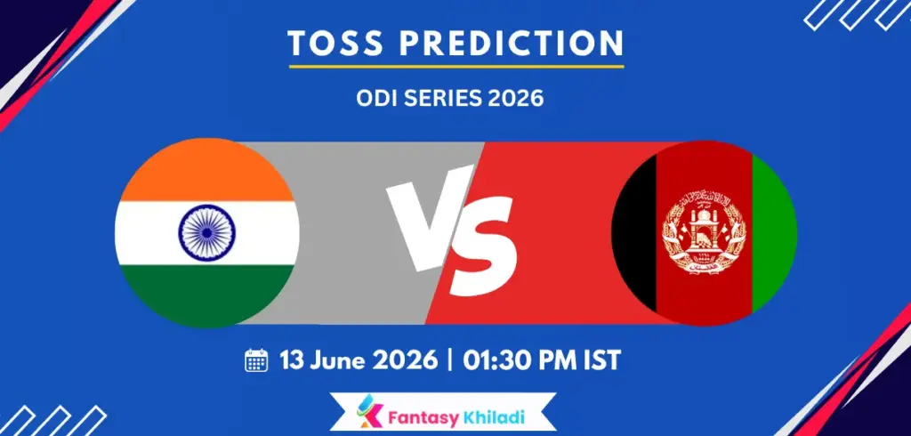 IND vs AFG 1st ODI, India vs Afghanistan 2026 – Who will win today toss? IND vs AFG 1st ODI, India vs Afghanistan 2026 - Who will win today toss?