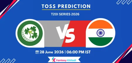 IRE vs IND 2nd T20I, India tour of Ireland 2026 - Who will win today toss?