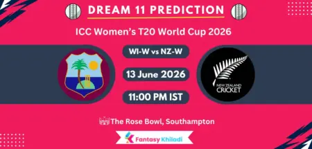 WI-W vs NZ-W Dream11 Prediction Today Match 4, Player Stats, Playing XI, Captain & Vice-Captain Choices – ICC Women’s T20 World Cup 2026 WI-W vs NZ-W Dream11 Prediction Today Match 4, Player Stats, Playing XI, Captain & Vice-Captain Choices – ICC Women’s T20 World Cup 2026