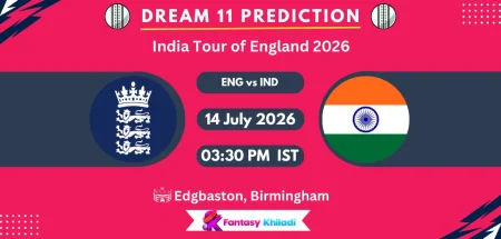 ENG vs IND Dream11 Prediction