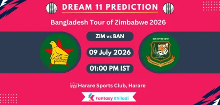 ZIM vs BAN Dream11 Prediction Today 2nd ODI, Player Stats, Playing XI, Captain & Vice-Captain Choices - Bangladesh Tour of Zimbabwe 2026