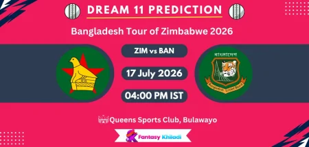 ZIM vs BAN Dream11 Prediction